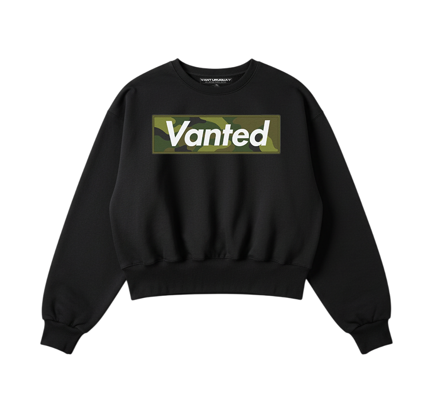 Camo Type Sweater (Black) 1